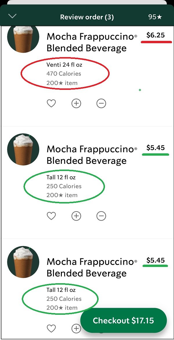Split a Venti Frappuccino to Save Money