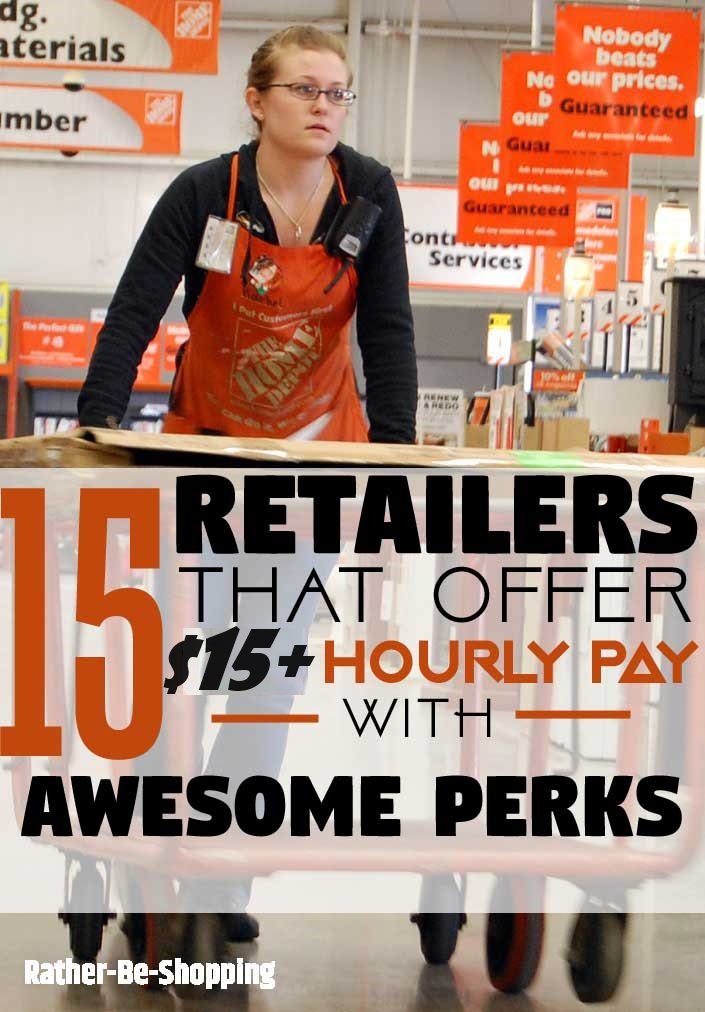Highest Paying Jobs: Retailers That Offer a $15+ Hourly Wage with Benefits