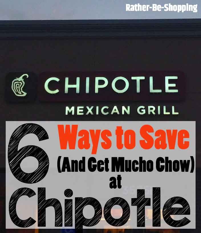 6 Tips to Save Money and Get Mucho Chow at Chipotle Grill