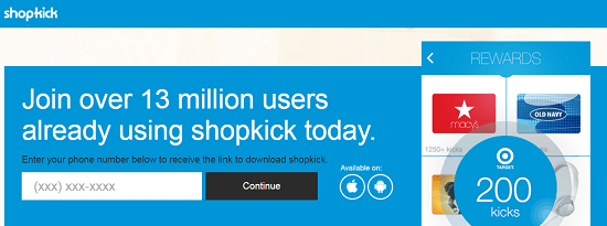 ShopKick app