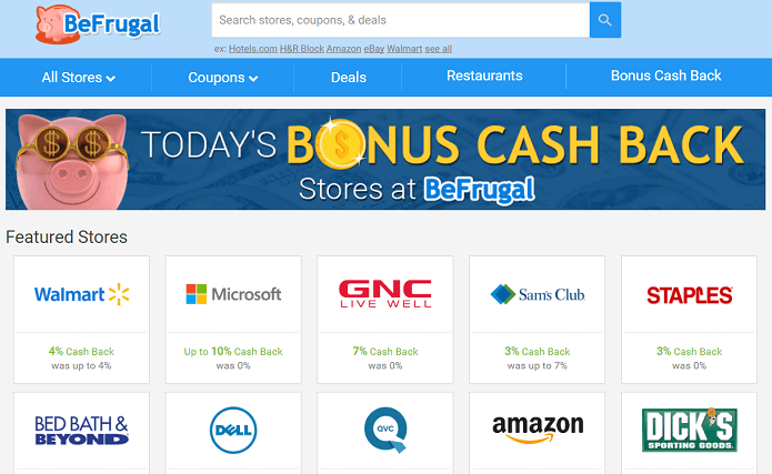 BeFrugal.com Review: How to Maximize Your Cashback