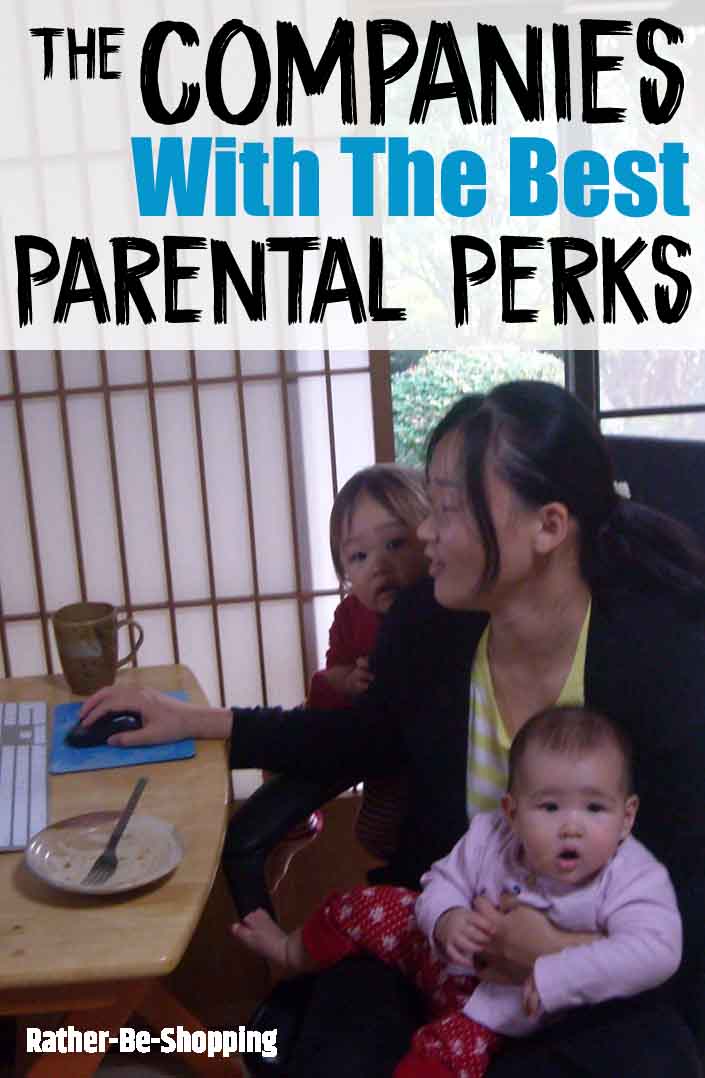The Companies With the Best Parental Perks for Busy Moms