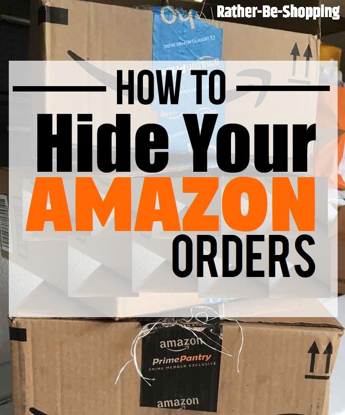 Can You Hide Orders On Amazon?