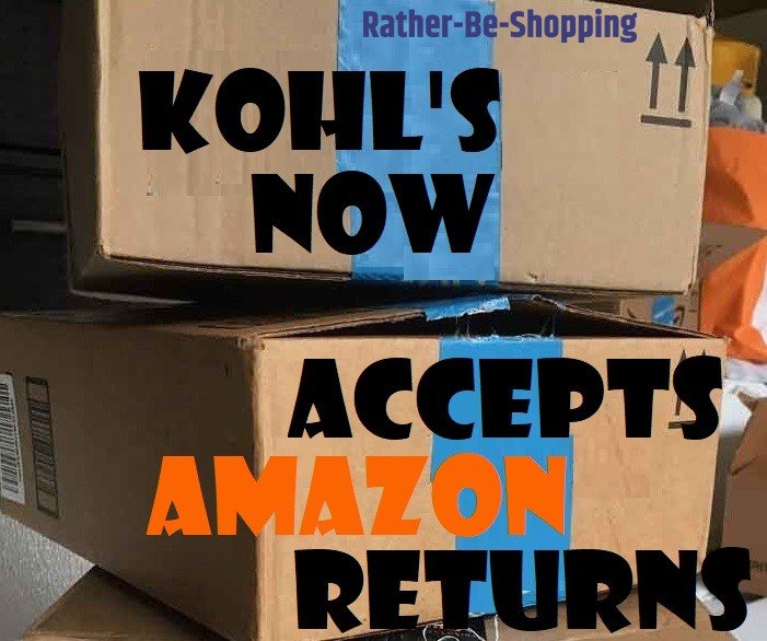 Kohl's Will Now Accept Your Amazon Returns for FREE