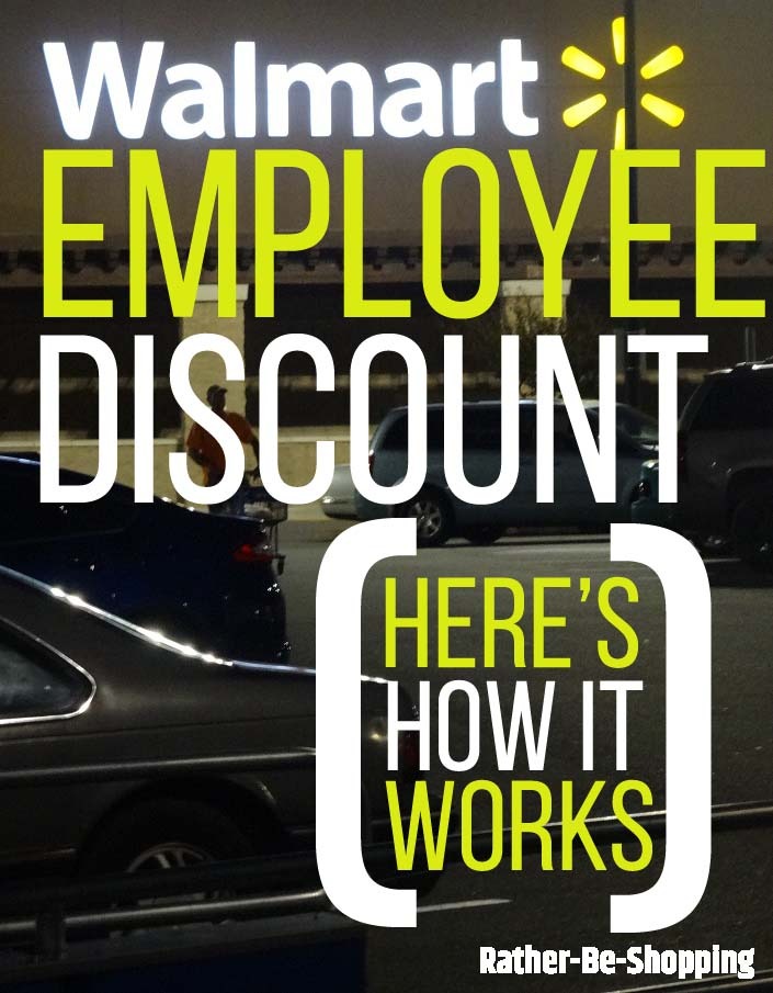 Walmart Employee Discount: An Employee Helps Me Break It ALL Down