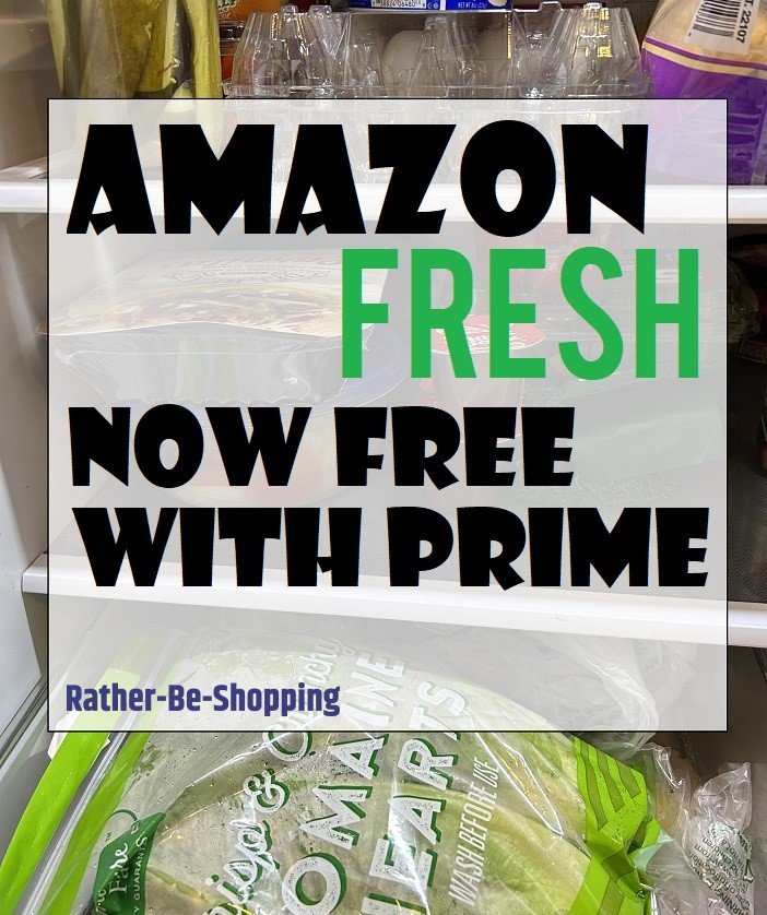 Amazon Fresh Now FREE With Your Prime Membership