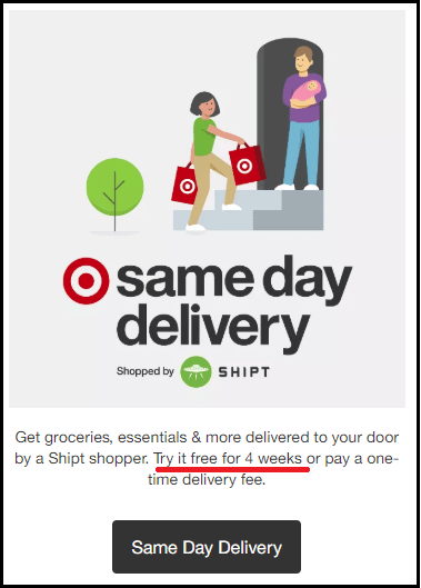 Target Shipt FREE Trial For Circle Members! (6-Months Free)