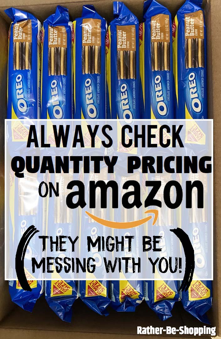 Always Check Quantity Pricing as Amazon Might Be Messing With You