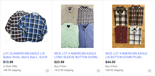 Buy AE clothing on eBay