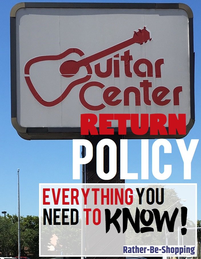 Guitar Center Return Policy: Here's Everything You Gotta Know To Make a Return