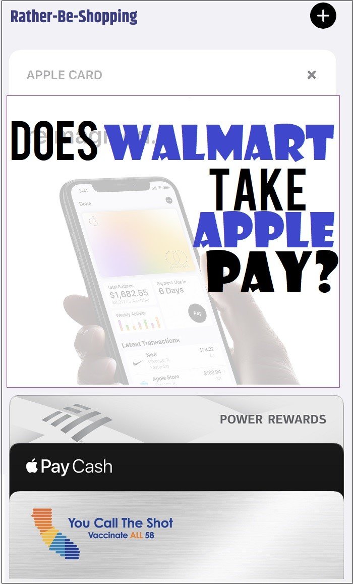 O Walmart leva o Apple Pay? (Mais uma solução alternativa inteligente)
