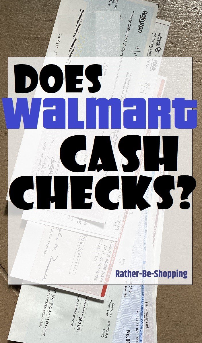 Does Walmart Cash Personal Checks? Yes, But With MANY Rules