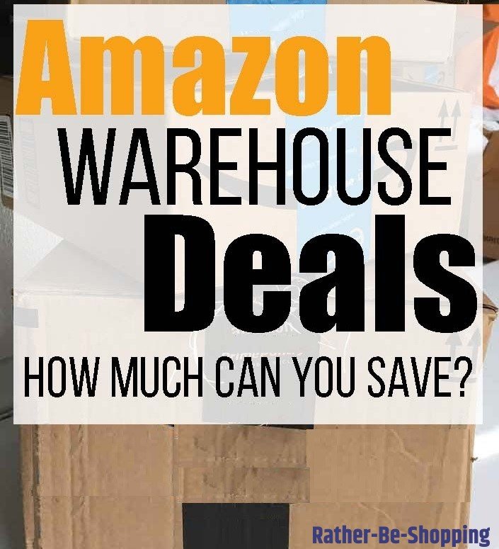 Don't Forget About Amazon Warehouse Deals for BIG Bargains