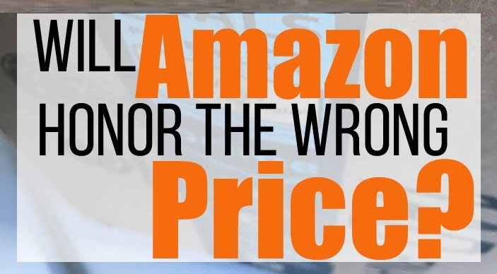 Will Amazon Honor the Wrong Price?