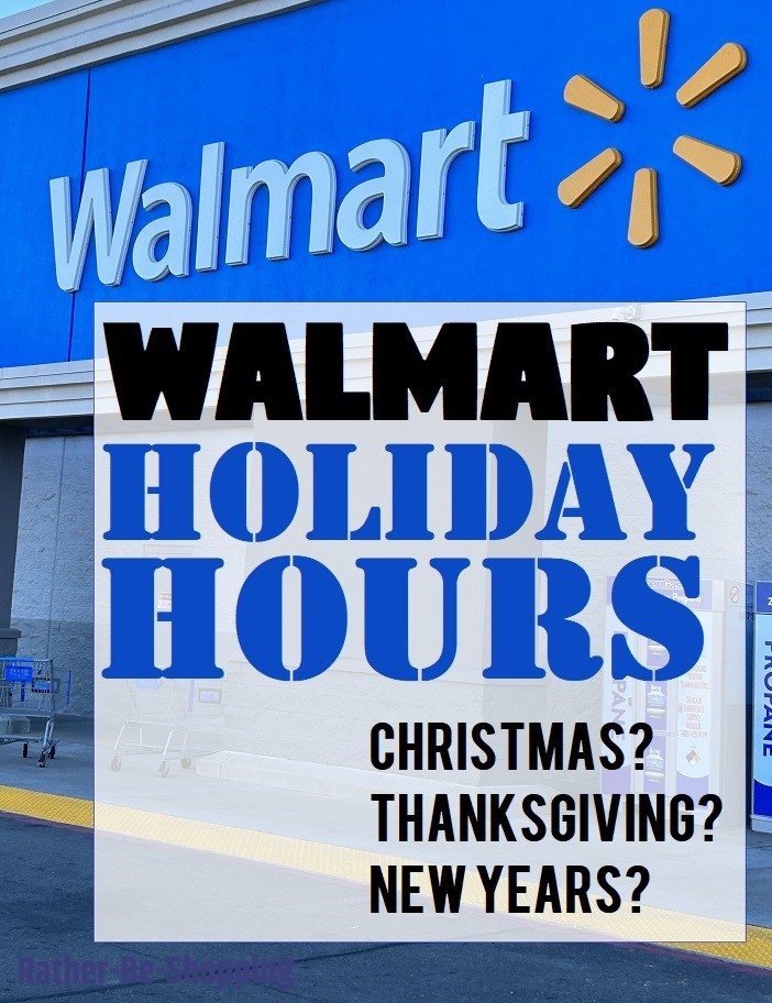 Walmart Holiday Hours: Everything You NEED to Know