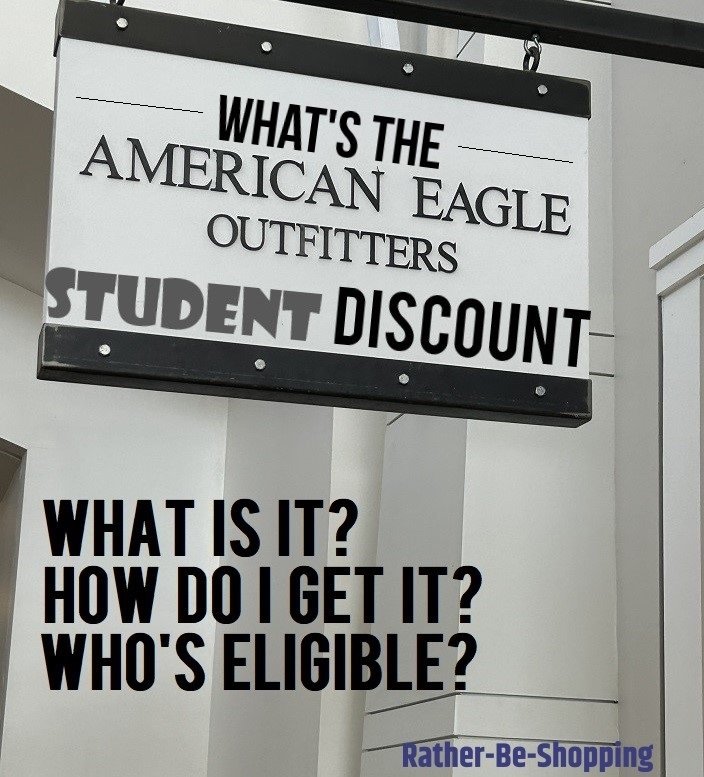 American Eagle Student Discount: The Easiest 20% Discount You'll Ever Get