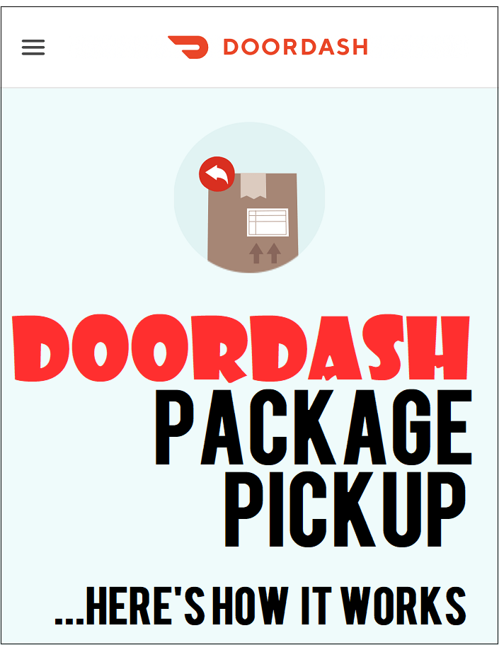 DoorDash Package Pickup Service....Is It Worth the Hassle?
