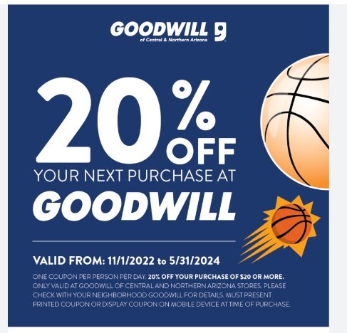Goodwill coupon